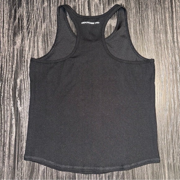 Abercrombie & Fitch YPB Racerback Black Athletic Tank, Size 15/16 or Women’s Sm - Picture 5 of 7